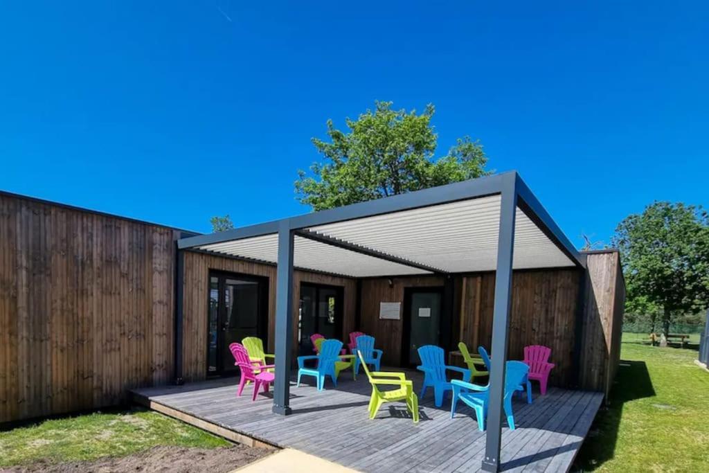 Chalet Le Bergeronnette Labouheyre Exterior foto